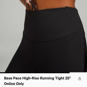 Base Pace Lululemon Tights